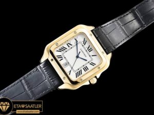 CAR0430B - Santos De Cartier 2018 Ladies YGLE Wht Swiss Qtz - 05.jpg